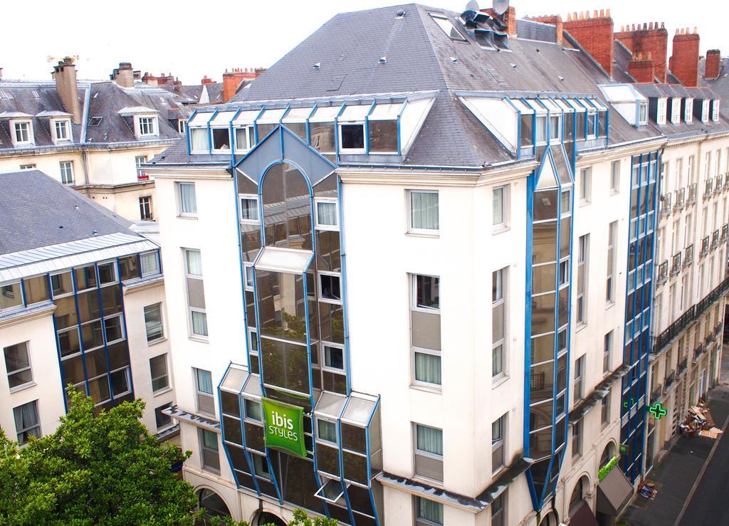 Ibis Styles Nantes Centre Place Royale Exteriör bild